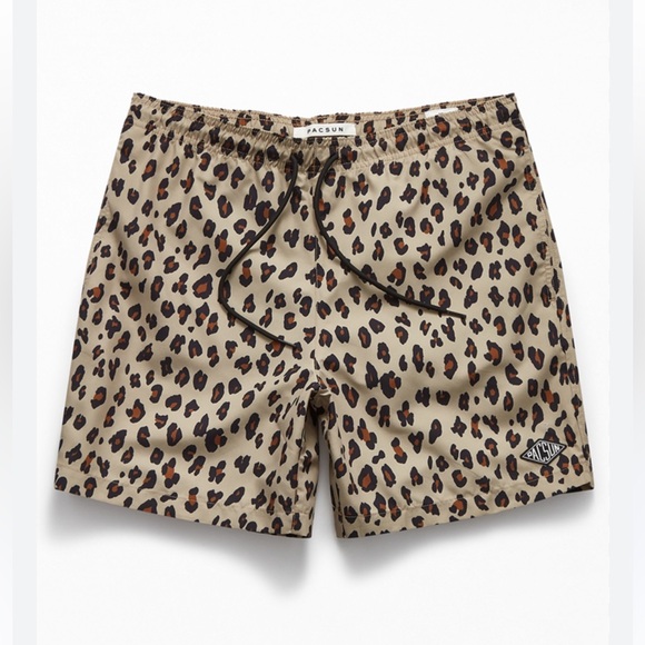 PacSun Other - PacSun Cheetah 17” Swim Trunks